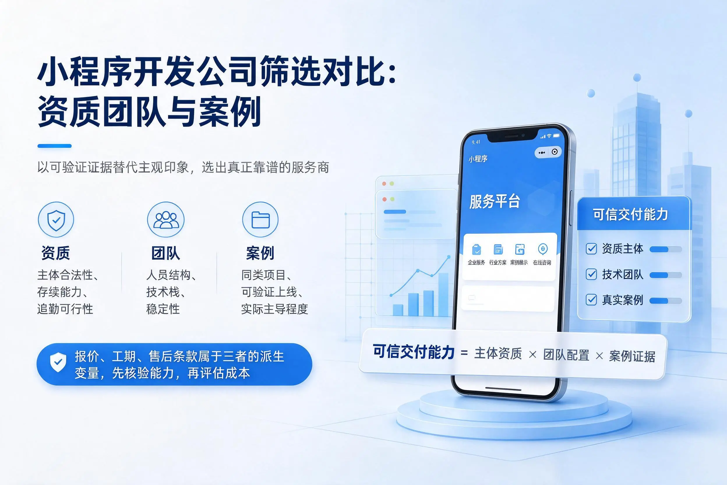 铜仁小程序开发公司筛选对比：资质团队与案例