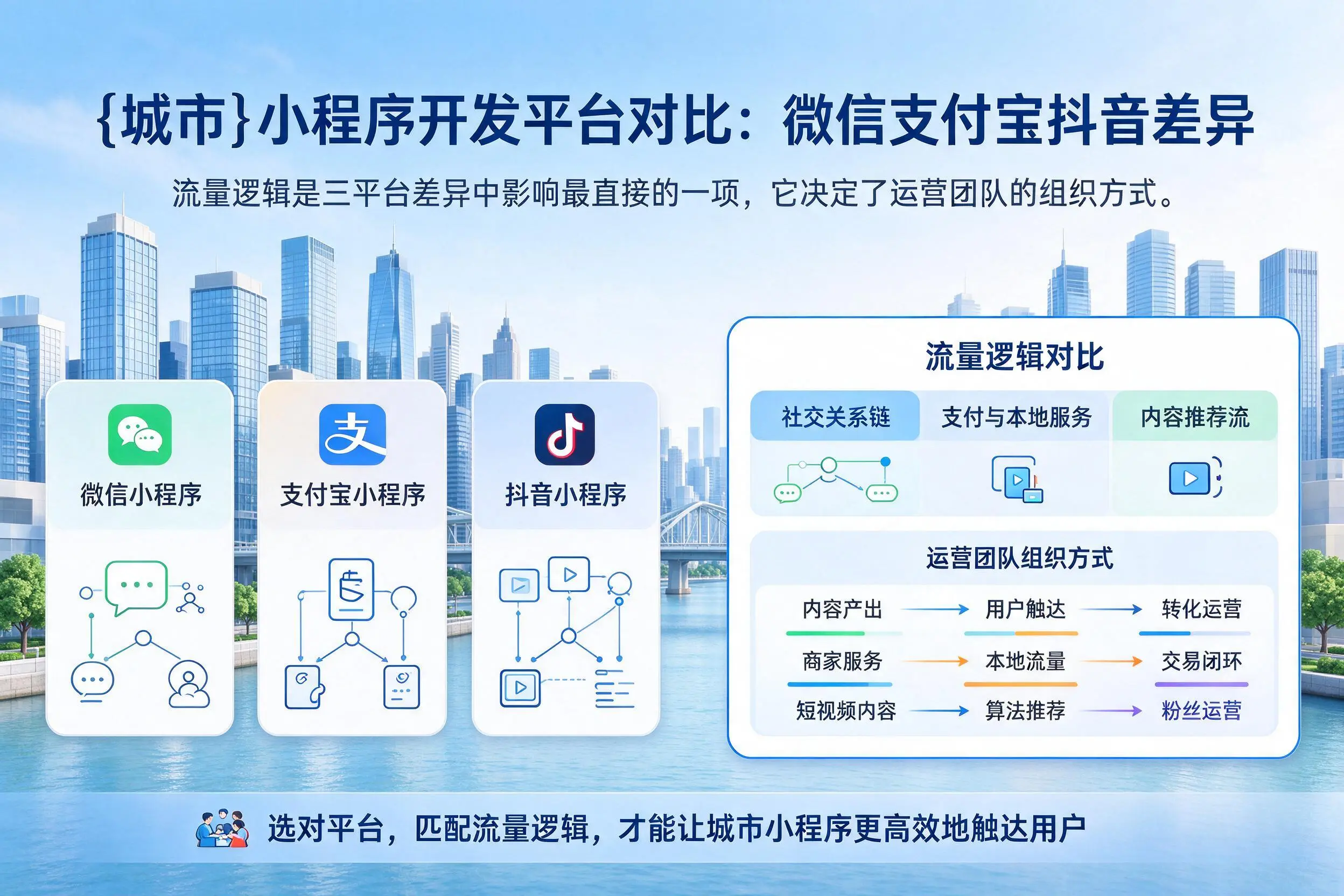 铜仁小程序开发平台对比:微信支付宝抖音差异