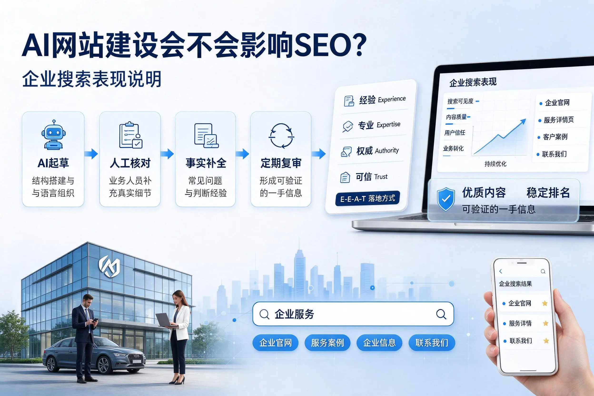 AI网站建设会不会影响SEO?铜仁企业搜索表现说明