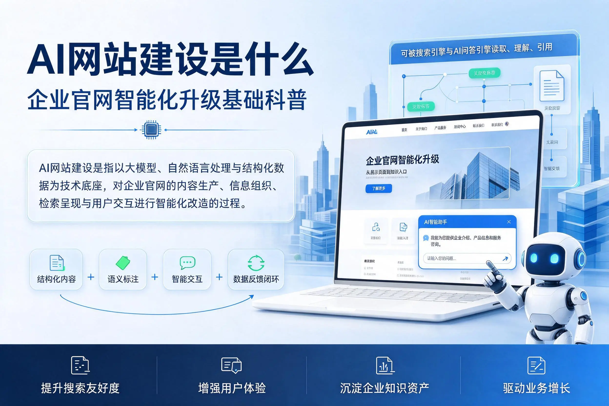 AI网站建设是什么：铜仁企业官网智能化升级基础科普